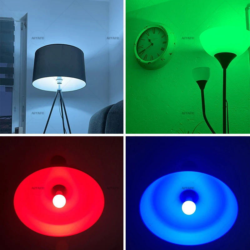 Lâmpada LED Inteligente RGB Wi-Fi
