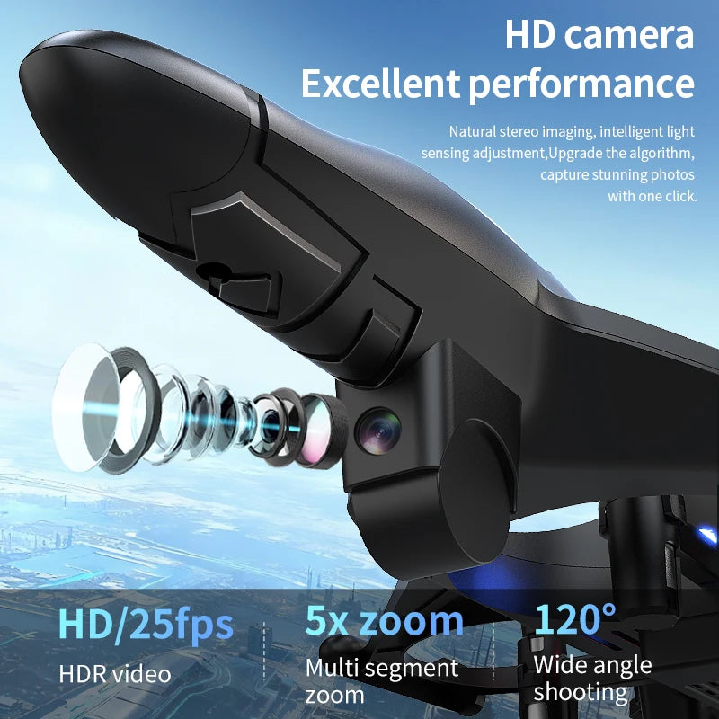 Foam plane 2.4G wifi RC fighter jet stunt rolling helicopter and LED color light plane Boy's toy gift 2026 new YP5MAX RC