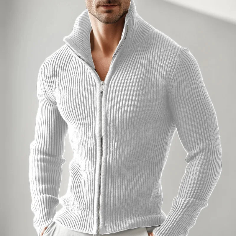 Jaqueta Masculina Casual com Gola