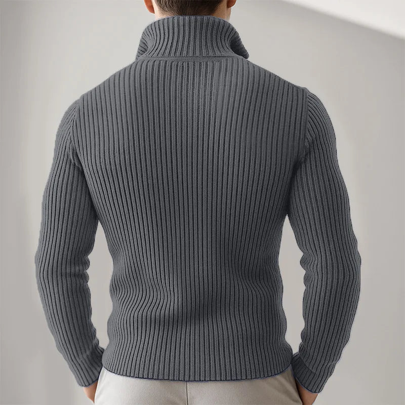 Jaqueta Masculina Casual com Gola