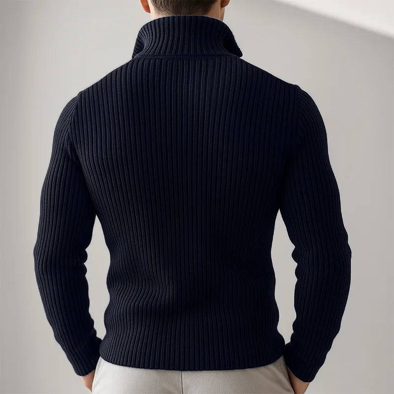 Jaqueta Masculina Casual com Gola